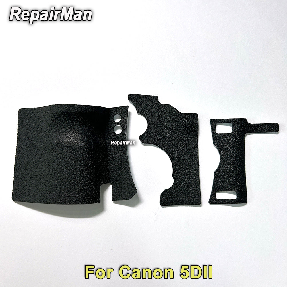 New Replacement Rubber Grip Set for Canon EOS 5D Mark II (5D2 / 5DII)
