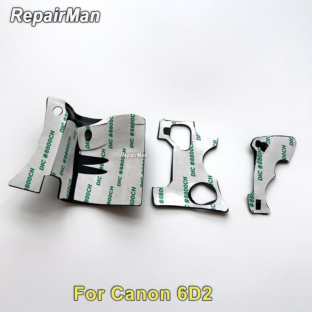 New Replacement Rubber Grip Set for Canon EOS 6D Mark II (6D2 / 6DII)