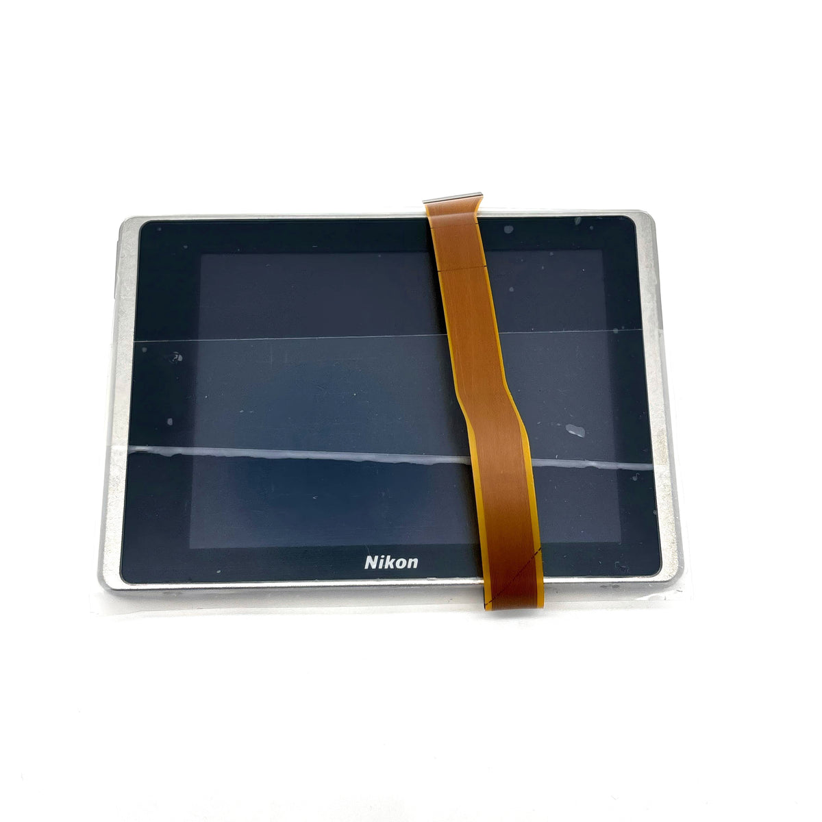 Nikon Coolpix A900 LCD Screen Assembly with Silver Back Cover Rear Shell