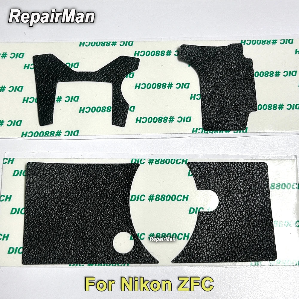 Nikon Z fc / ZFC Camera Body Grip Rubber Leatherette Cover Replacement Set