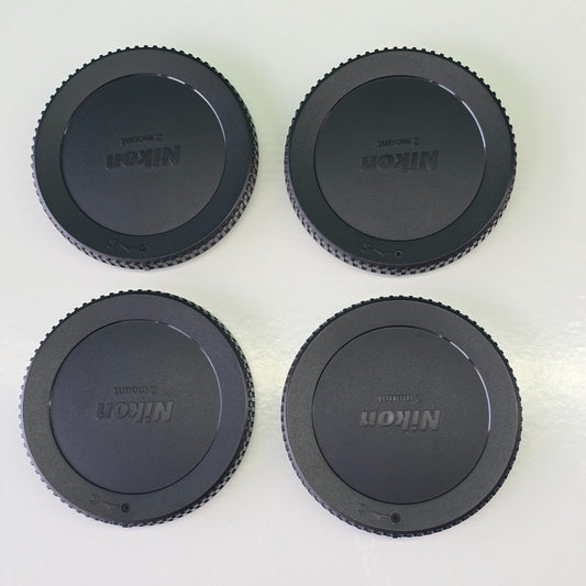 4-Pack Camera Body Cap for Nikon Z Mount Mirrorless Cameras (BF-N1 Replacement)