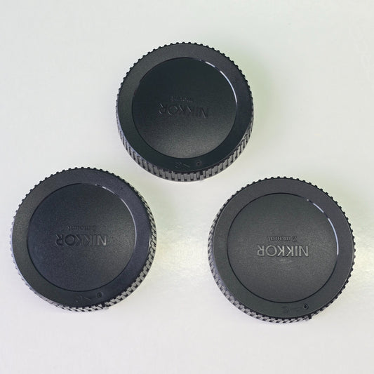 3-Pack Rear Lens Cap for Nikon Z Mount Lenses (LF-N1 Replacement Dust Cover)