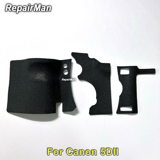 New Replacement Rubber Grip Set for Canon EOS 5D Mark II (5D2 / 5DII)