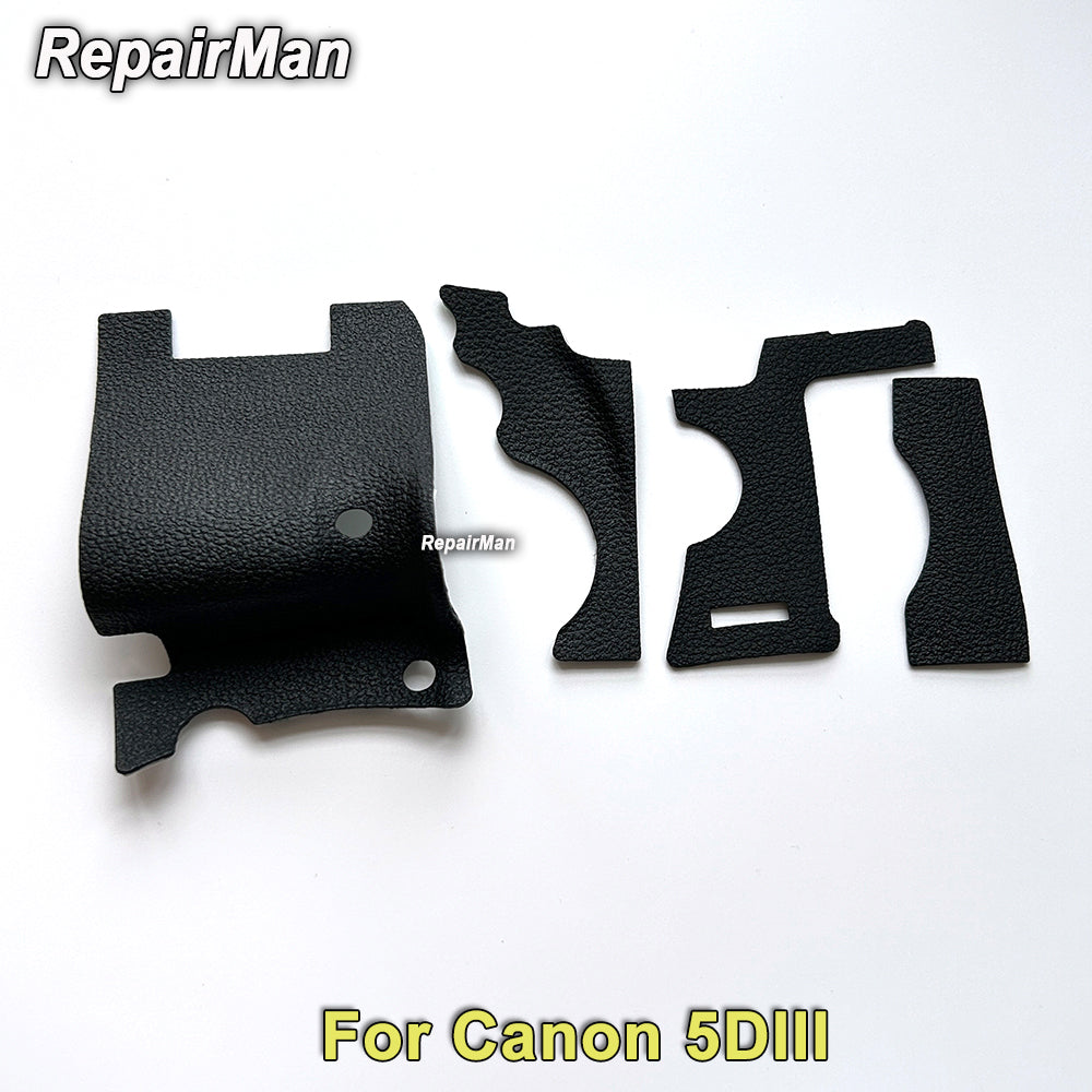 New Replacement Rubber Grip Set for Canon EOS 5D Mark III (5D3 / 5DIII)