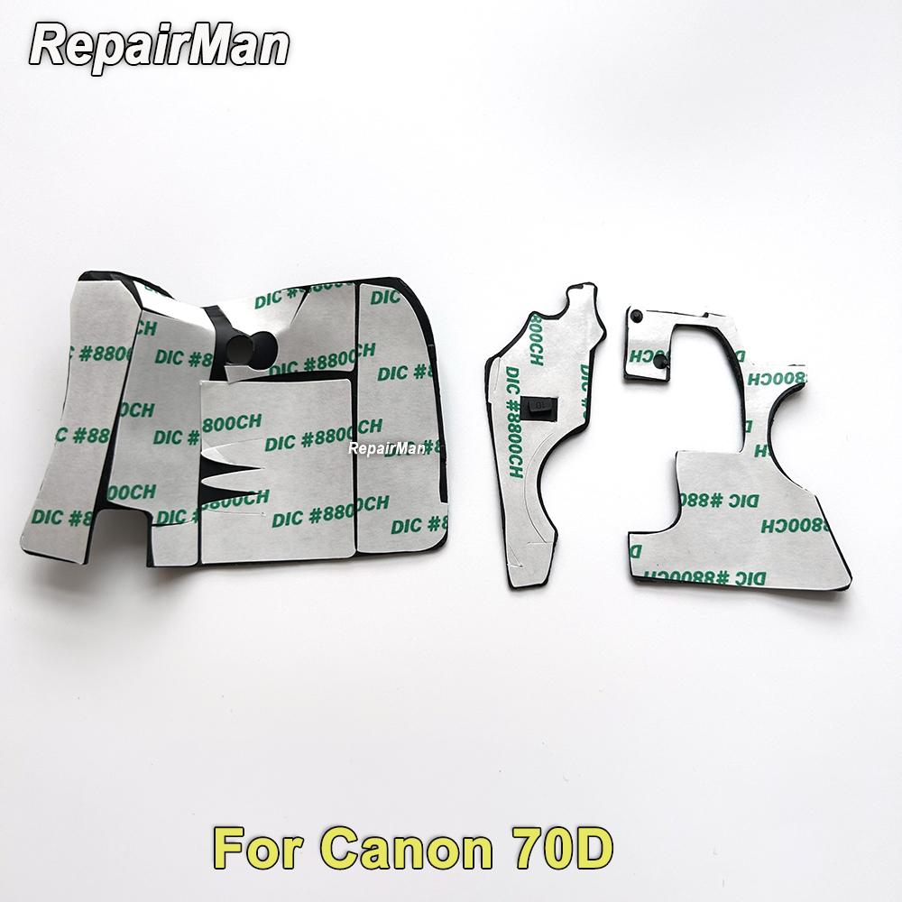 New Replacement Rubber Grip Set for Canon 70D