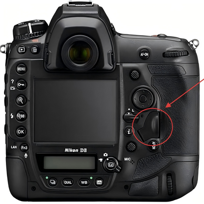 D6 Back Cover Card Slot Cover Switch Button for Nikon