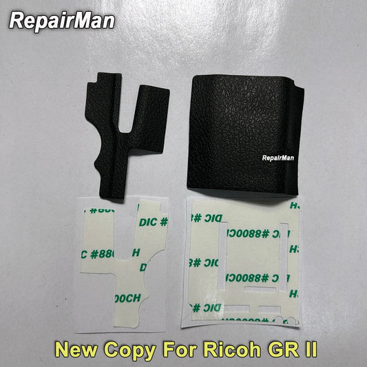 Ricoh GR II Camera Body Grip & Thumb Rubber Replacement Set
