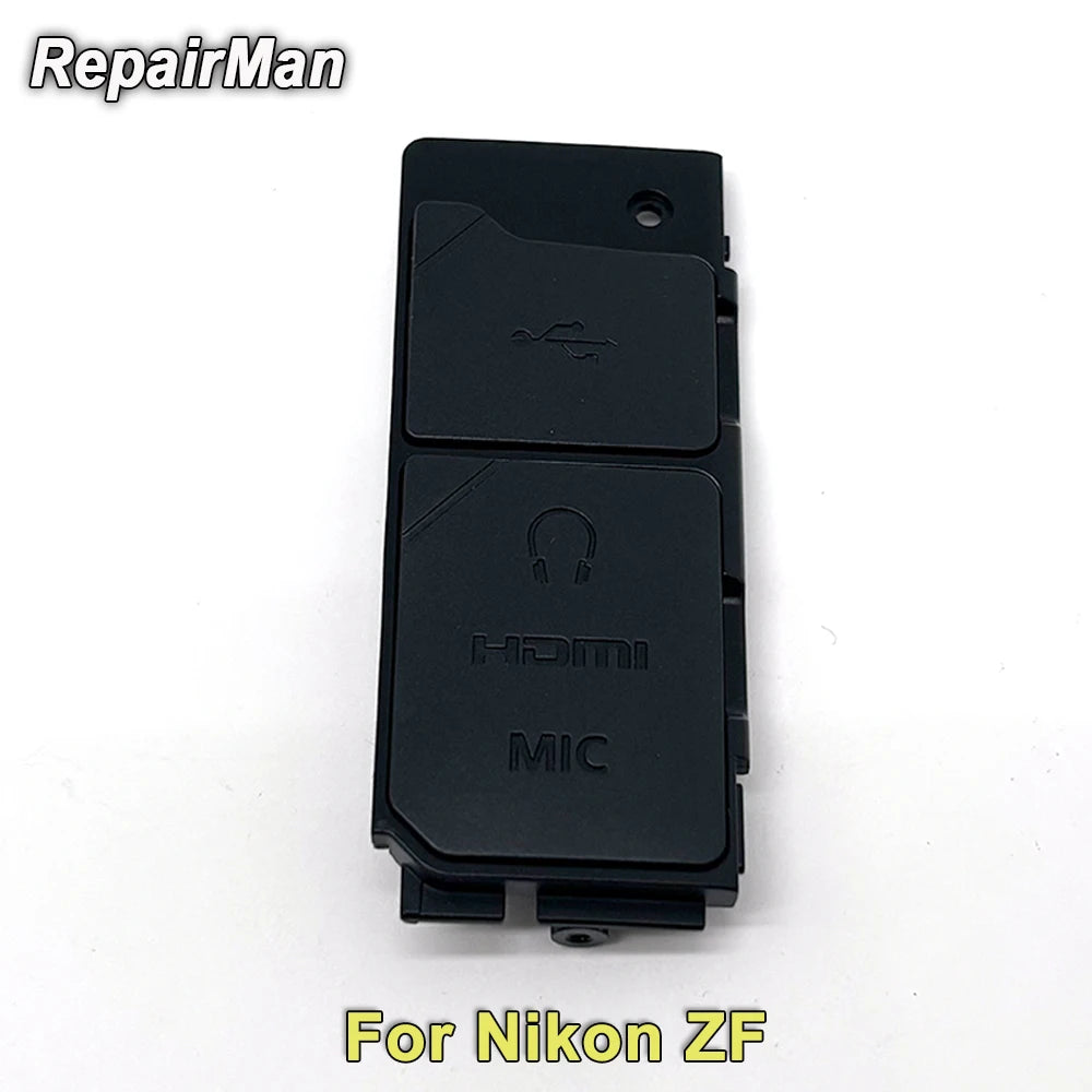 ZF USB Rubber Cover MIC HDMI Lid Door Cap Plate Camera Replacement Repair Spare Part For Nikon