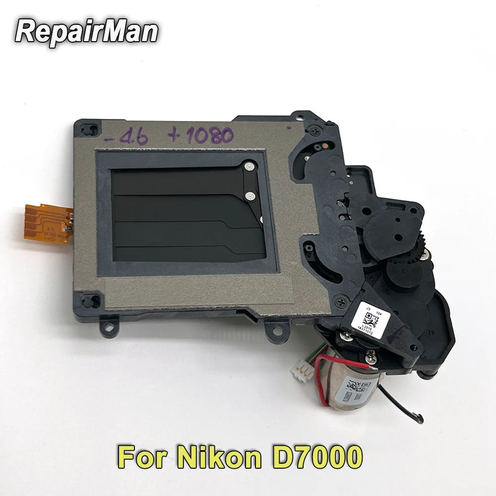 D7000 Shutter Unit Group with Motor and Blade Curtain SLR Camera Repair Parts for Nikon