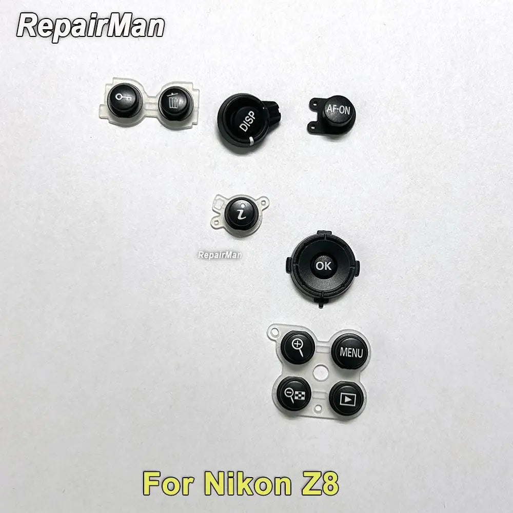 Z8 Back Cover Delete Button DISP Button AF-ON Button i Button OK Dial for Nikon