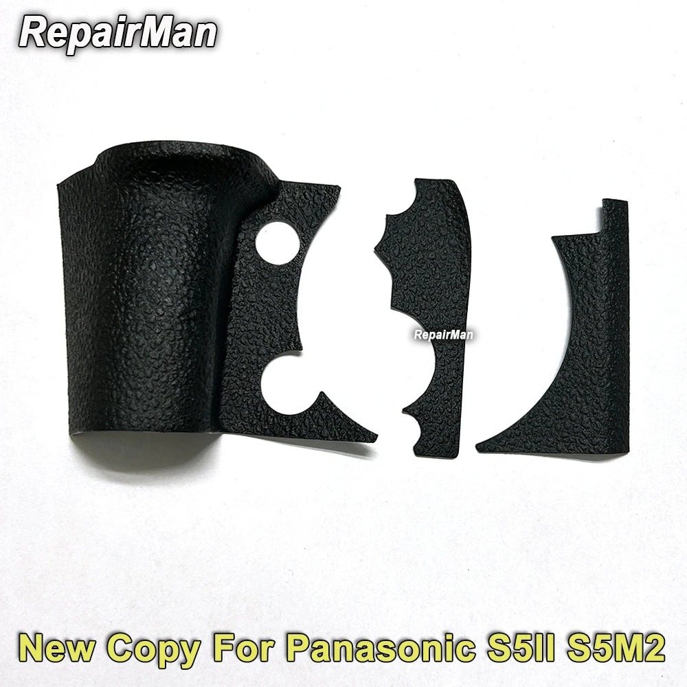 NEW Copy For Panasonic S5II / S5IIX Body Rubber Grip Handle + Left Side + Rear Thumb Rubber Cover S5M2 S5M2X S5 Mark II IIX 2 2X