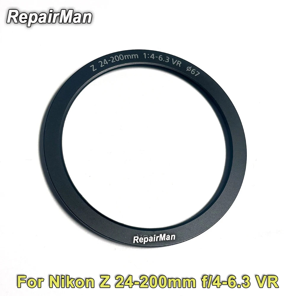 Z 24-200mm f/4-6.3 Front Pressure Ring Lens Decorative Front Ring Nameplate Ring Part for Nikon