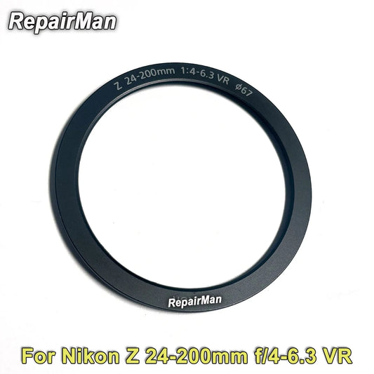 Z 24-200mm f/4-6.3 Front Pressure Ring Lens Decorative Front Ring Nameplate Ring Part for Nikon