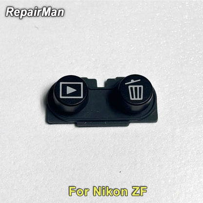 ZF Back Cover Rear Replay Playback / Delete Button Delete Dial Camera Repair Part for Nikon