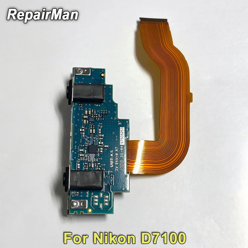 D7100 Left Interface Board Interface Audio Board PCB for Nikon