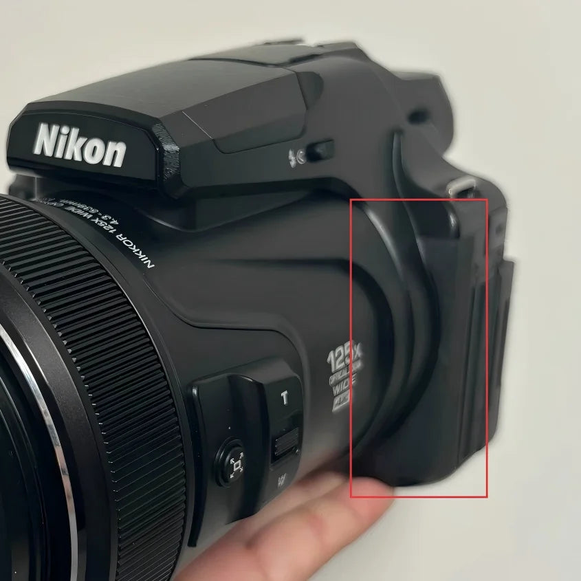 COOLPIX P1000 P1100 Front Cover Rubber Front Shell Case Rubber for Nikon