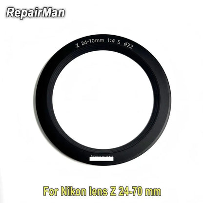 Z 24-70mm f/4 S Front Pressure Ring Lens Decorative Front Ring Nameplate Ring for Nikon 24 70 24-70 f4
