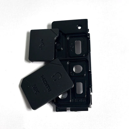 ZF USB Rubber Cover MIC HDMI Lid Door Cap Plate Camera Replacement Repair Spare Part For Nikon