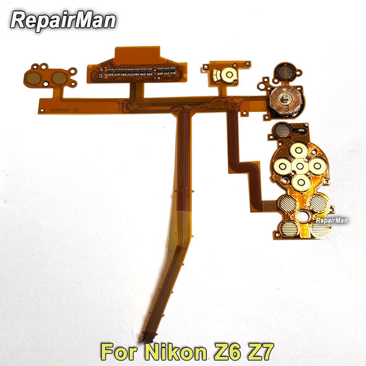 Z6 Z7 Rear Back Cover Button Flex Cable FPC Back Key Button Flex Cable for Nikon