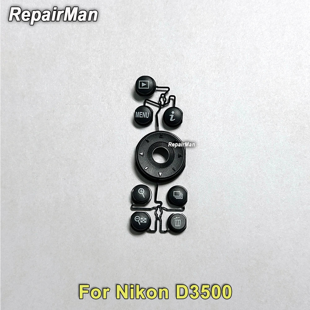 D3500 Menu Function Button D3500 Back Cover Dial Camera Repair Parts for Nikon D3500 SLR