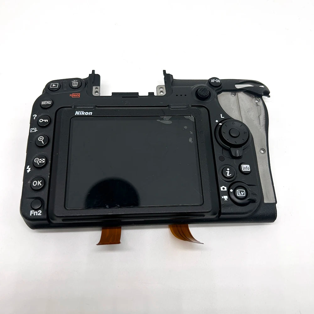 D500 Back Cover Rear Shell Case with LCD Button Flex Cable FPC Camera Repair Spare Part For Nikon
