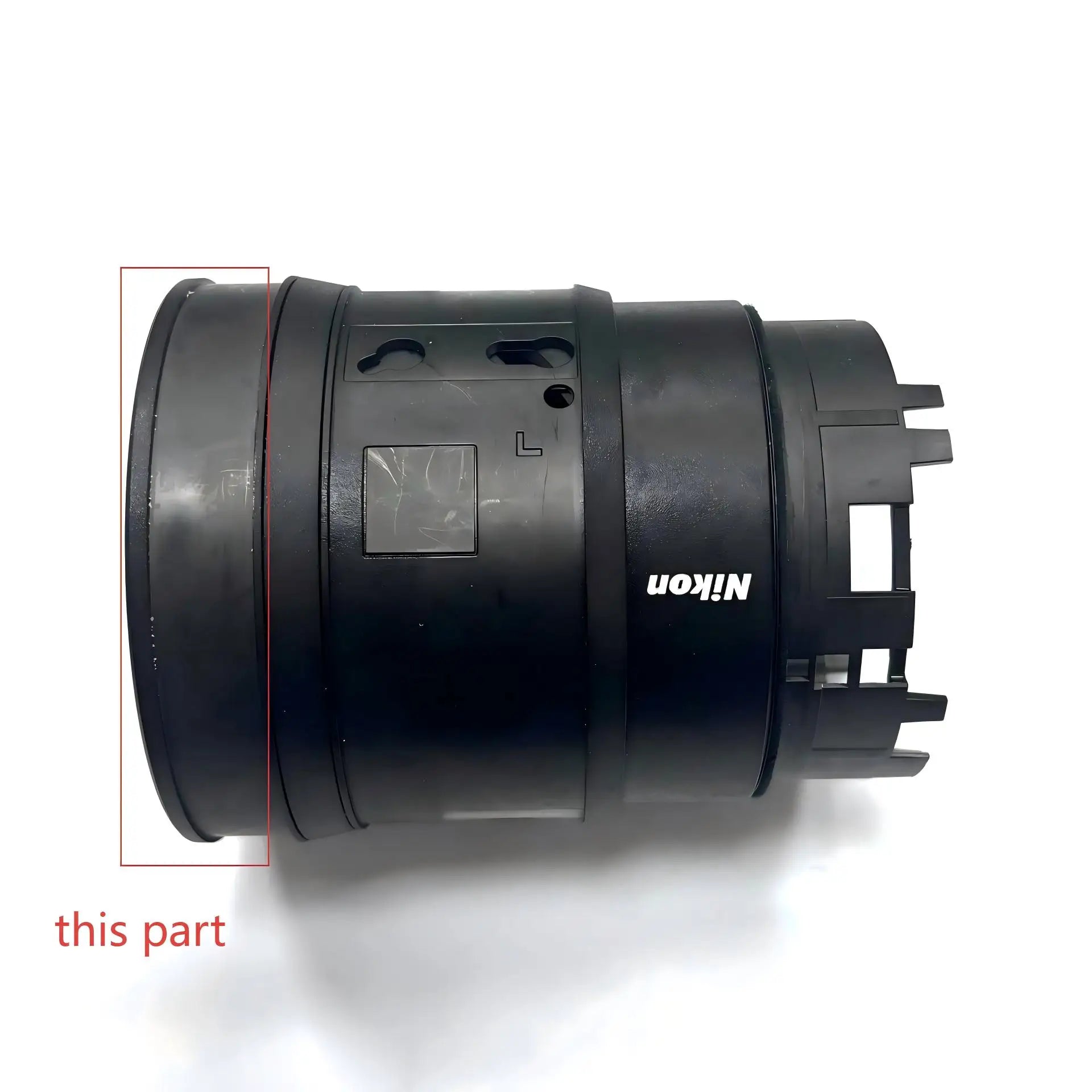 Z 24-120mm f/4 S Lens Front Barrel Front Rubber Ring Camera Lens Repair Part for Nikon Z 24 120 mm f4 Z24-120mm