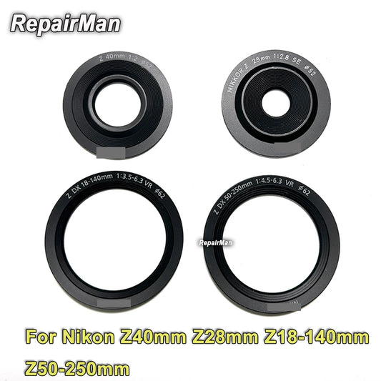 Z 40 mm f2 Z 28 mm f2.8 SE Z 50-250 mm Z 18-140 mm Front Pressure Ring Lens Decorative Front Ring Nameplate Ring for Nikon