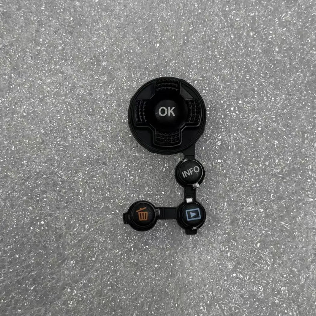 for Olympus OM-1 OM1 OK Button INFO Button Delete Button Play Button of Back Cover