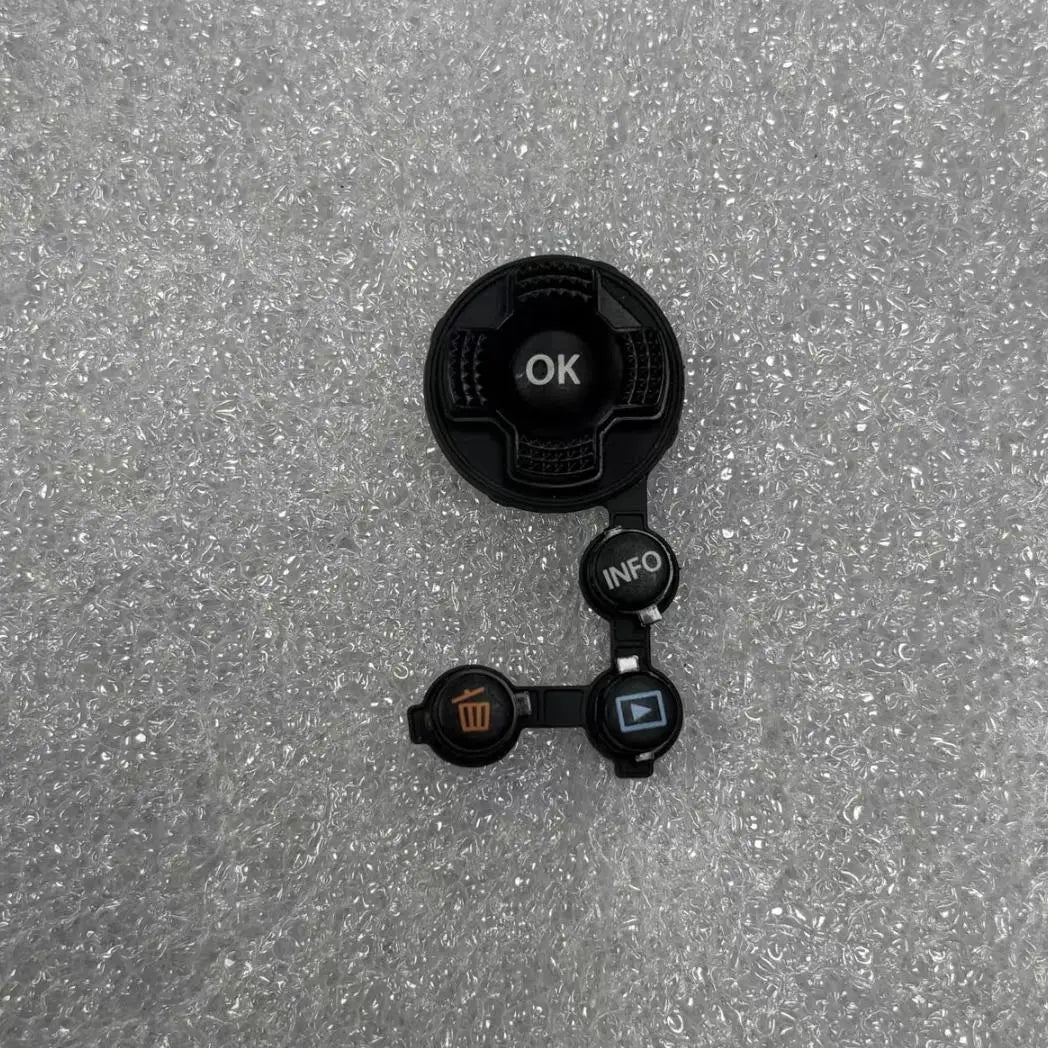 for Olympus OM-1 OM1 OK Button INFO Button Delete Button Play Button of Back Cover