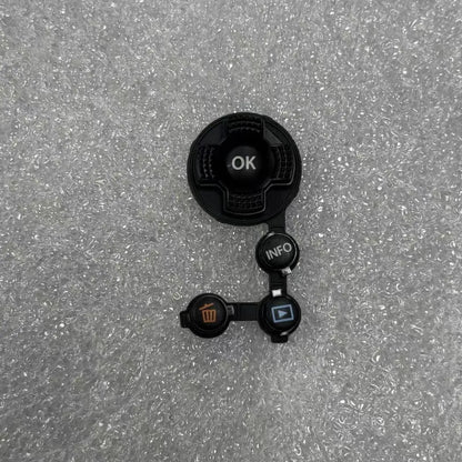for Olympus OM-1 OM1 OK Button INFO Button Delete Button Play Button of Back Cover