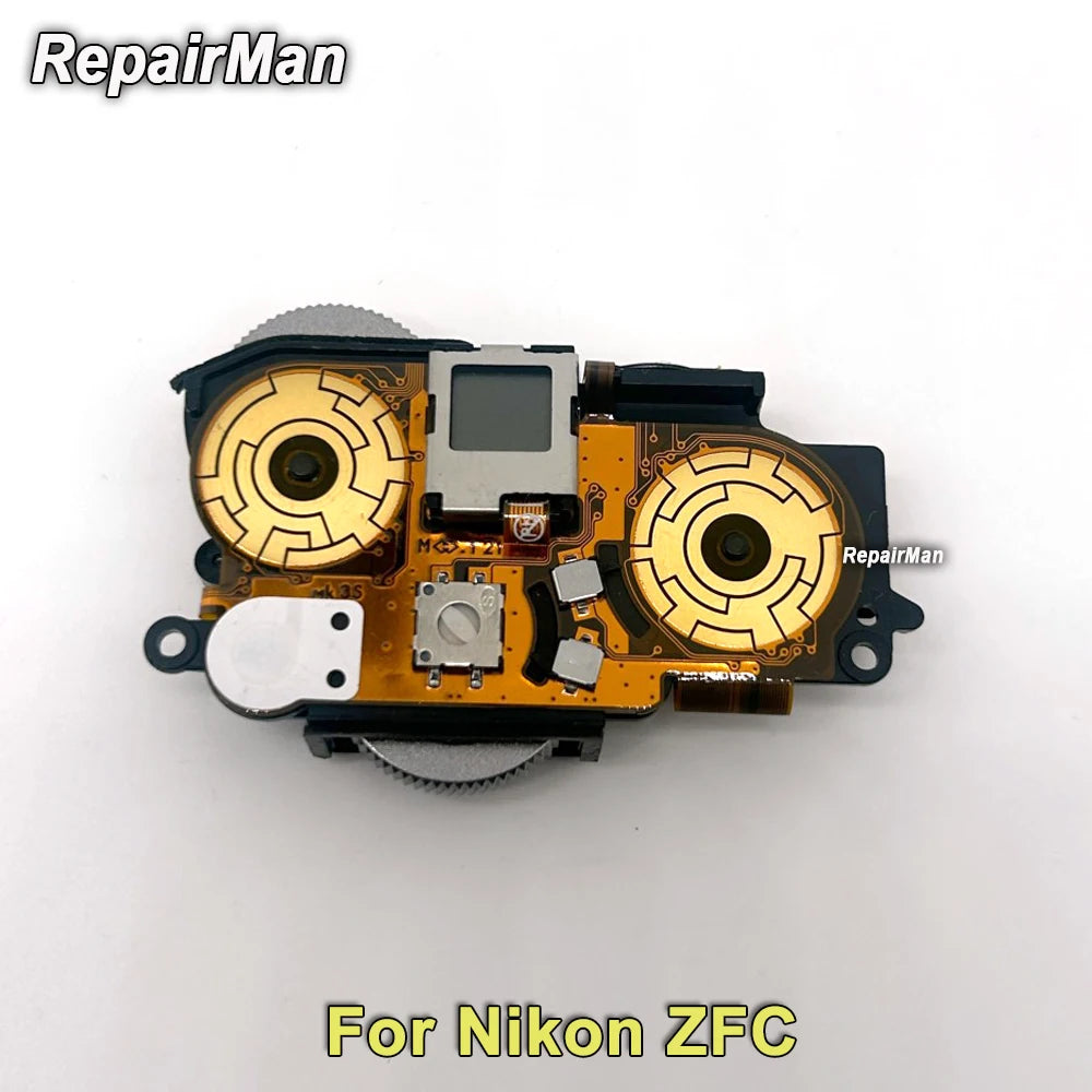 ZFC Shoulder Screen Top Cover Screen Part Shutter Button Top Cover Dial Unit Camera Repair Part for Nikon