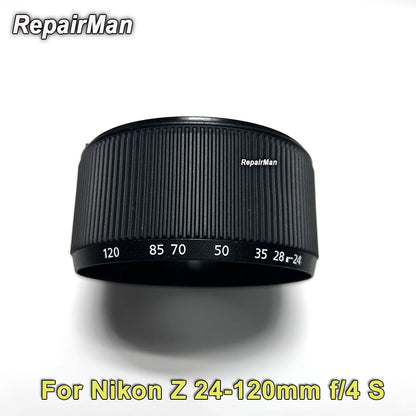 Z 24-120mm f/4 S Lens Zoom Tube Ring with Rubber for Nikon