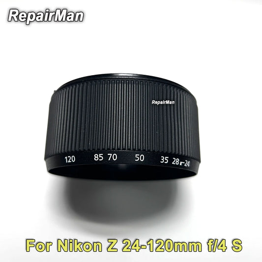 Z 24-120mm f/4 S Lens Zoom Tube Ring with Rubber for Nikon
