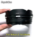 Z 14-24mm f/2.8 S Lens Filter Ring Front UV Thread Locked Mount Base Fixed Barrel Repai for Nikon Z14-24mm 14-24 Z 14 24 mm f2.8