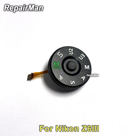 Z6III Top Cover Function Dial Model Button for Nikon