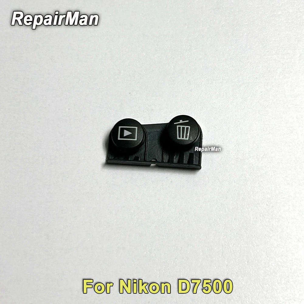 D7500 Back Cover Rear Replay Playback / Delete Button for Nikon