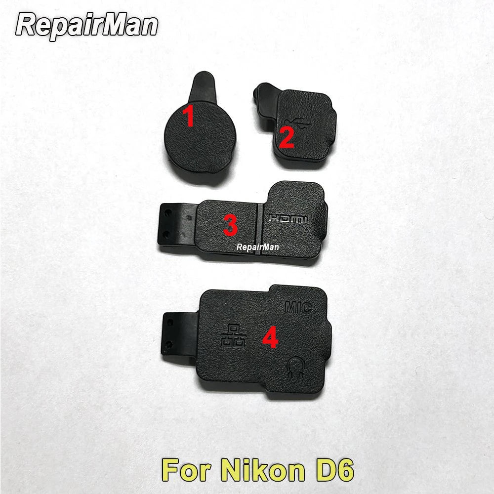 New Copy D6 USB Rubber HDMI-compatible MIC Rubber Cover Camera Repair Part for Nikon