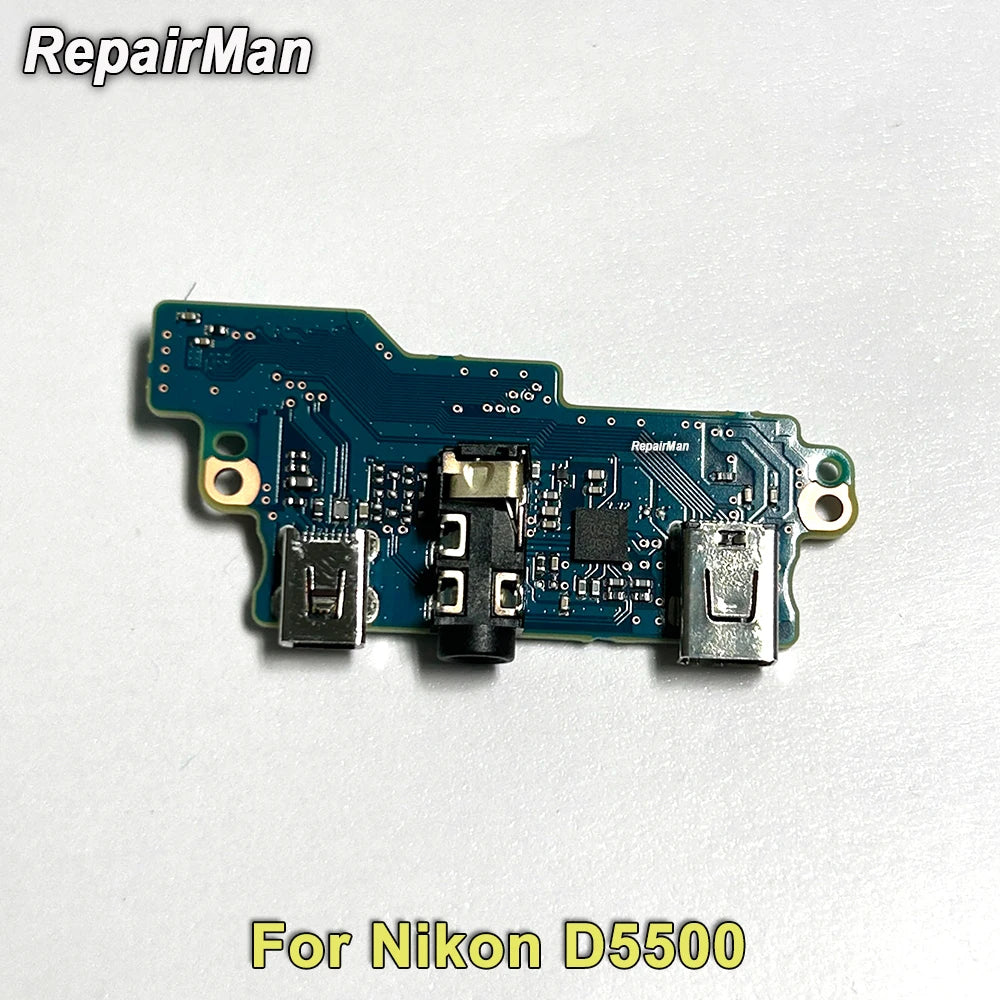 D5500 USB MIC AV OUT Board PCB Board for Nikon