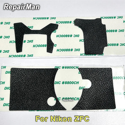 Nikon Z fc / ZFC Camera Body Grip Rubber Leatherette Cover Replacement Set