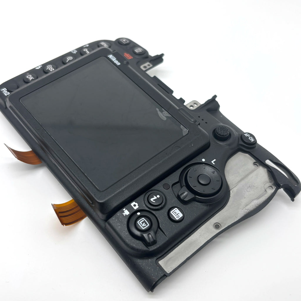 D500 Back Cover Rear Shell Case with LCD Button Flex Cable FPC Camera Repair Spare Part For Nikon