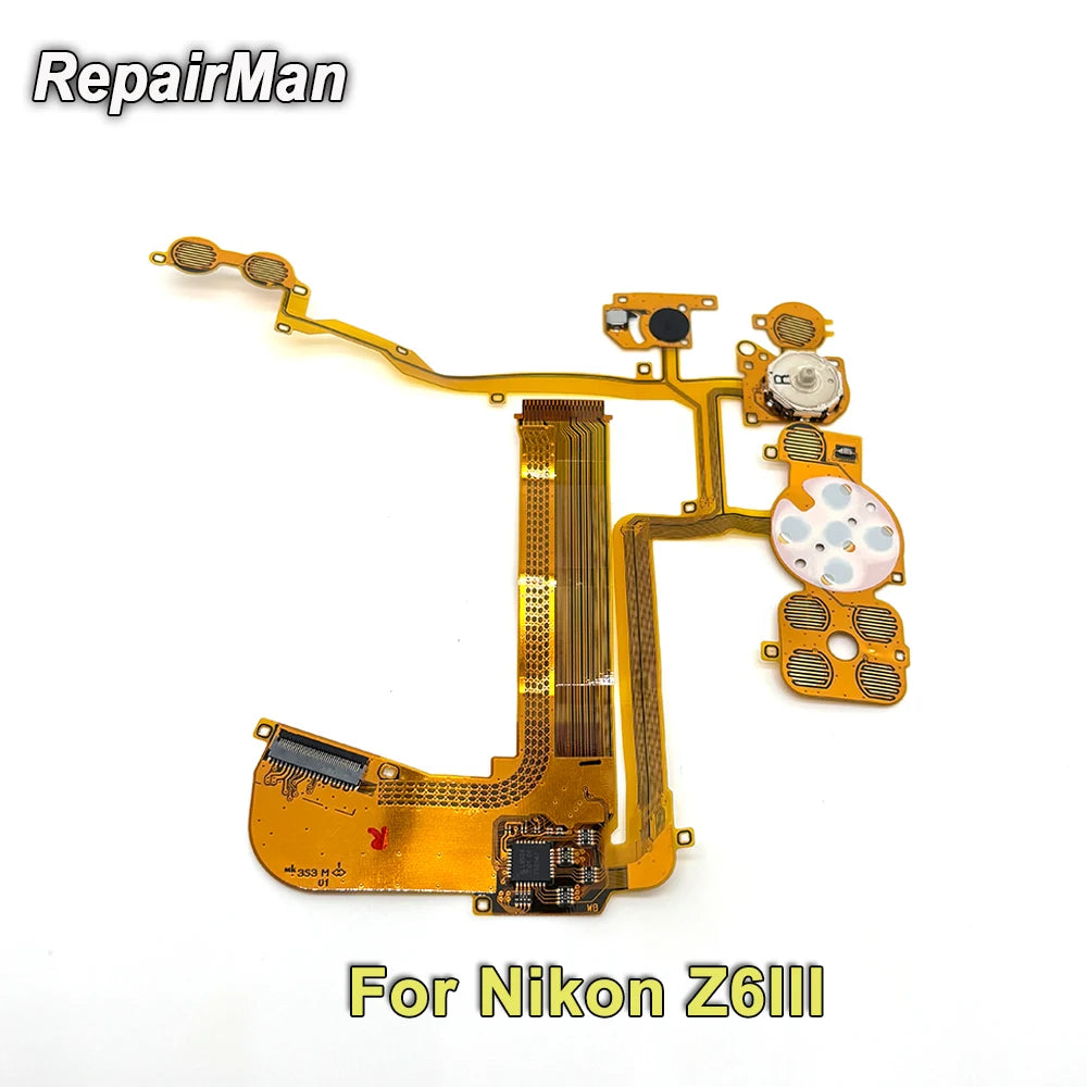 Z6III Rear Cover Back Shell Keyboard Key Button Flex Cable for Nikon