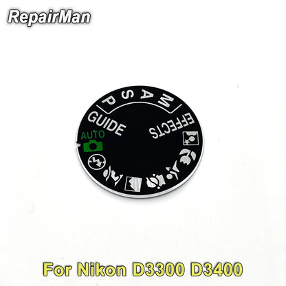 D3300 D3400 Mode Dial Button Sticker for Nikon