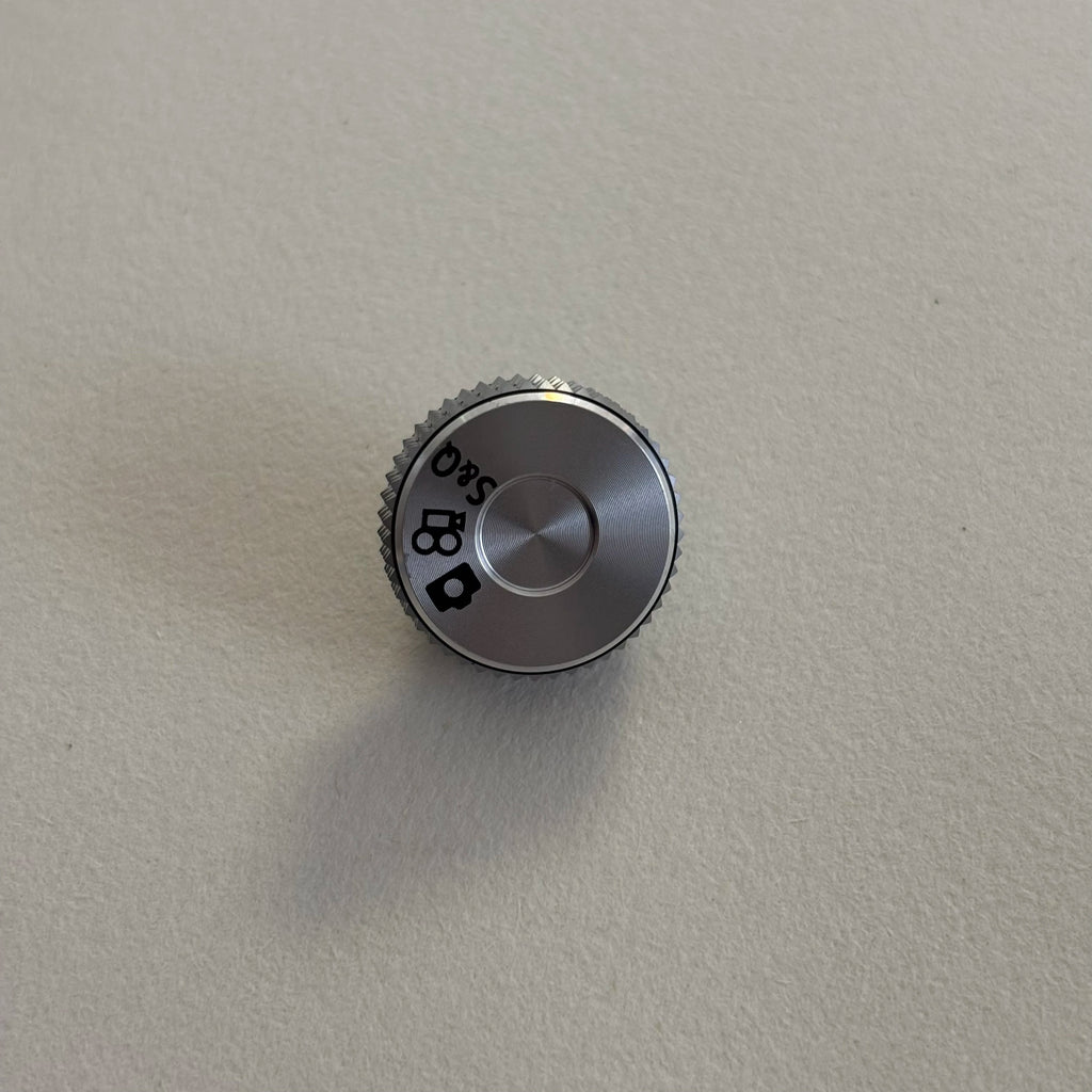 OM System OM-3 OM3 Sliver Button of Top Cover for Olympus