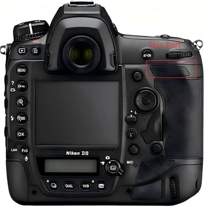 D6 Back Shell Bottom Rubber for Nikon