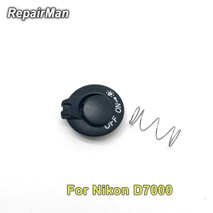 D7000 Top Cover ON OFF Button Dial Shutter Release Button Power Switch for Nikon