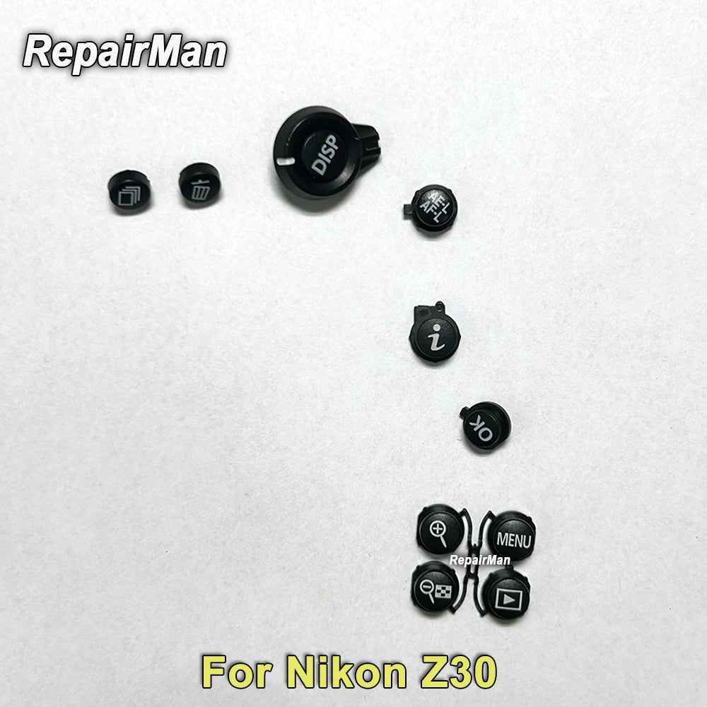 Z30 Back Cover Thumbnail Button Delete Button DISP Button AE-L AF-L Button i Button OK Dial Zoom Out Key Menu Button for Nikon